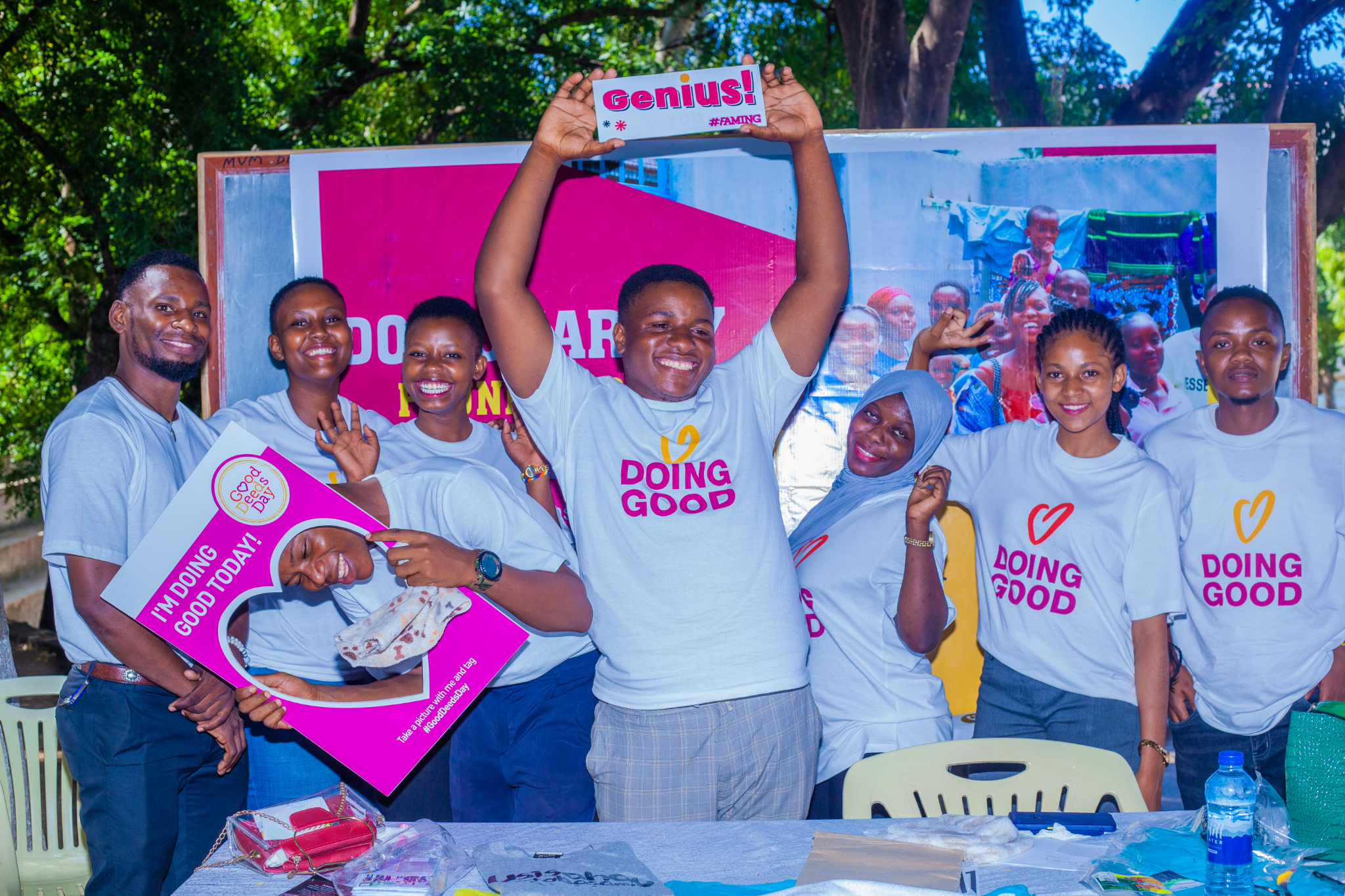 Don Charity Foundation community program team